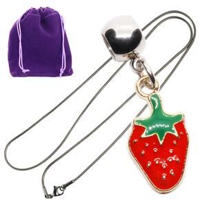 Pendant Necklace For Strawberry Decor And Cute Strawberry Accessories